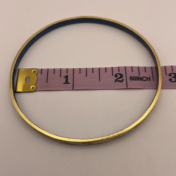 Vintage Thin Enamel Bangle Bracelet (EB10) - Picture 4 of 6